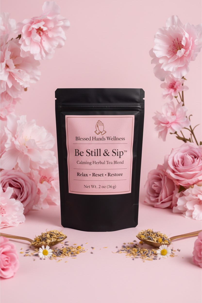 Be still & Sip calming Tea