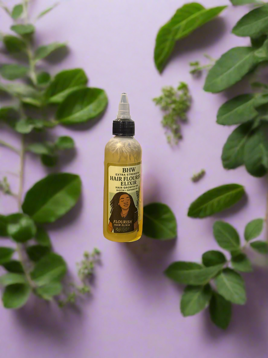 Flourish Hair Elixir Extra strength with Biotin &Batana